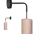 Rebild roze wandlamp 1x E27 design afgewerkt