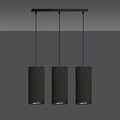 Albertslund 3 cylinders medium hanging lamp black 3x E27