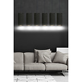 Albertslund 6 tubes XXL hanging lamp black 6x E27