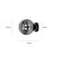 Emibig Emibig Lámpara de pared negra Stevns en vidrio ahumado 1x E14 - Ideal para crear un ambiente acogedor en tu hogar