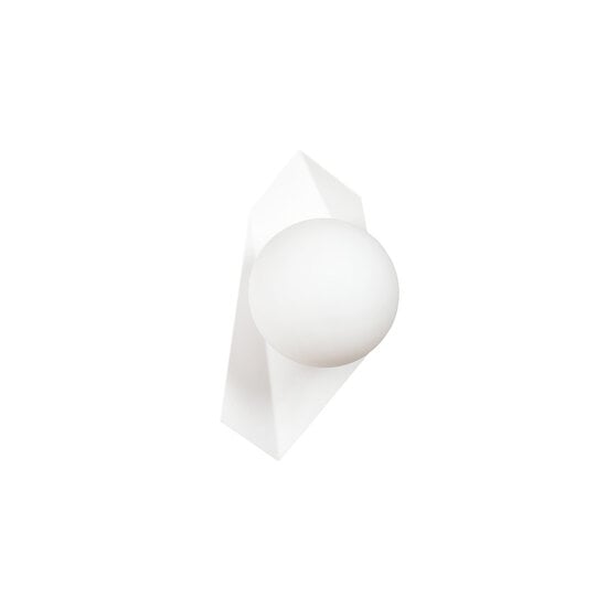 Emibig Emibig Assens white wall lamp with white glass bulb E14 - Perfect lighting for any room
