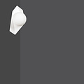 Emibig Emibig Aplique de pared blanco Assens con bombilla de vidrio blanco E14 - Iluminación perfecta para cualquier habitación