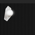 Emibig Emibig Assens witte wandlamp met wit glas bol E14 - Perfecte verlichting voor elke ruimte