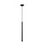 Gribskov zwarte hanglamp met lange koker 2cm diameter 1x G9