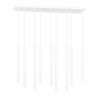 Emibig Syddjurs lampe suspendue blanche impressionnante avec tubes longs 2cm diamètre 9x G9