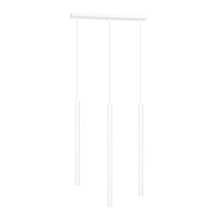 Emibig Syddjurs 3x G9 white hanging lamp with long tubes 2cm diameter