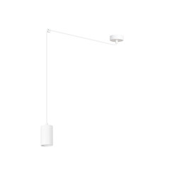 Emibig Vantaa tube pendante GU10 blanche réglable décentralisable