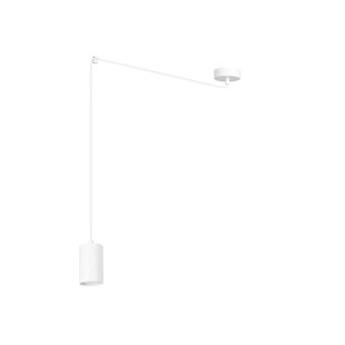 Vantaa white adjustable swinging GU10 tube that can be decentralized