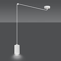 Emibig Emibig Vantaa tubo colgante GU10 blanco ajustable descentralizable - Ideal para iluminación moderna en cualquier espacio