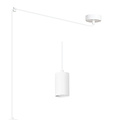 Vantaa white adjustable swinging GU10 tube that can be decentralized