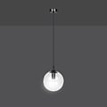 Emibig Emibig Billund black with transparent bulb 14 cm hanging lamp for lamp E14 - Stylish lighting for any interior