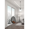 Emibig Emibig Billund black with transparent bulb 14 cm hanging lamp for lamp E14 - Stylish lighting for any interior