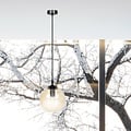 Emibig Emibig Billund amber ball 14 cm hanging lamp with adjustable height 1x E14 - Ideal for creating a cozy atmosphere