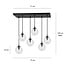 Emibig Emibig Glostrup falling balls for dining table transparent 14 cm with E14 lamps - Create a cozy atmosphere in your dining area