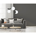 Helsingfors ceiling lighting black with 3 white bulbs for E14