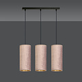 Rebild 3 cilinders medium hanglamp rosé 3x E27