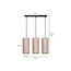 Rebild 3 cilinders medium hanglamp rosé 3x E27