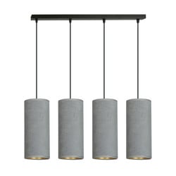 Emibig Nordfyn 4 cylinders large hanging lamp gray 4x E27