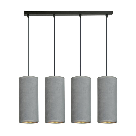 Emibig Emibig Nordfyn 4 cilinders grote hanglamp grijs  4x E27 - Perfecte verlichting voor elke ruimte