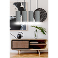 Emibig Emibig Nordfyn lámpara colgante grande gris 4x E27 - Iluminación ideal para espacios modernos