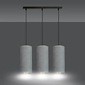 Nordfyn 3 cylinders medium hanging lamp gray 3x E27