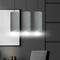 Nordfyn 3 cilinders medium hanglamp grijs 3x E27