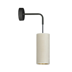 Nyborg white wall lamp 1x E27 design finished