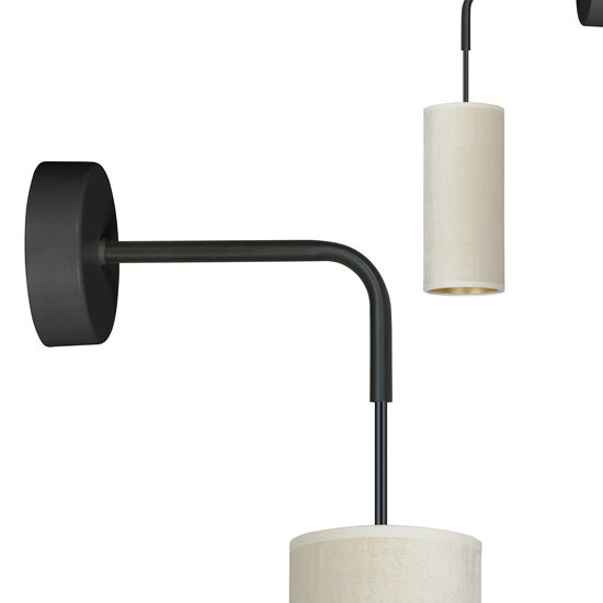 Nyborg weiße Wandleuchte 1x E27 Design fertig