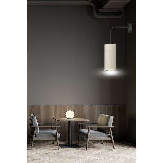 Nyborg witte wandlamp 1x E27 design afgewerkt