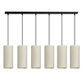 Emibig Emibig Nyborg 6 tubes XXL hanging lamp white 6x E27 - Ideal lighting for modern spaces