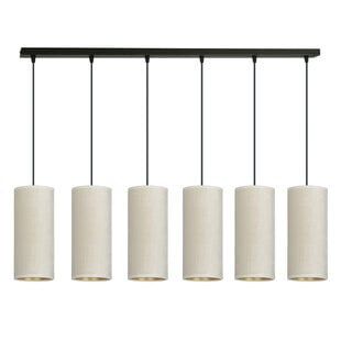 Emibig Nyborg 6 tubos lámpara colgante XXL blanca 6x E27