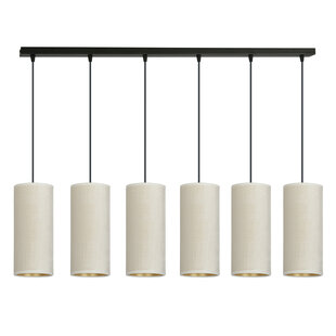 Nyborg 6 kokers XXL hanglamp wit 6x E27