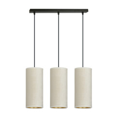 Emibig Nyborg 3 cylindres lampe suspendue moyenne blanche 3x E27