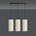 Emibig Emibig Nyborg 3 cylindres lampe suspendue moyenne blanche 3x E27 - Idéale pour les intérieurs modernes