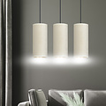 Emibig Emibig Nyborg 3 cylindres lampe suspendue moyenne blanche 3x E27 - Idéale pour les intérieurs modernes