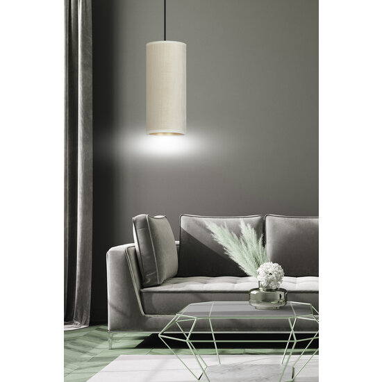 Emibig Emibig Nyborg sanfte weiße Einzylinder-Hängelampe E27 - Ideales Licht für Ihr Schlafzimmer