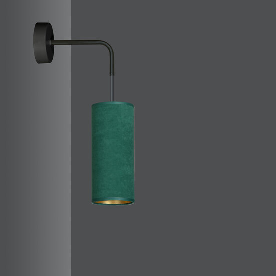 Odsherred green wall lamp 1x E27 design finished