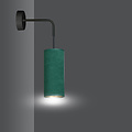 Odsherred green wall lamp 1x E27 design finished