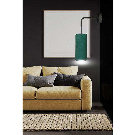 Odsherred green wall lamp 1x E27 design finished