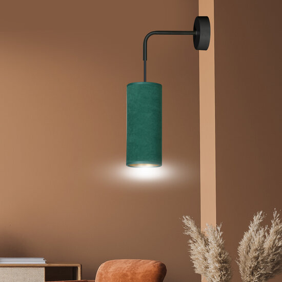 Odsherred aplique verde 1x E27 diseño acabado