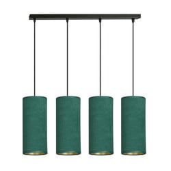 Emibig Odsherred 4 cylindres grande lampe suspendue verte 4x E27