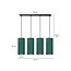 Odsherred 4 cylinders large hanging lamp green 4x E27