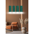 Odsherred 4 cylinders large hanging lamp green 4x E27