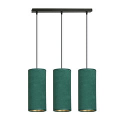 Emibig Odsherred 3 cylinders medium hanging lamp green 3x E27