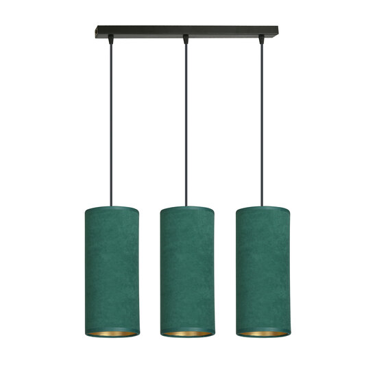 Emibig Emibig Odsherred 3 cylindres lampe suspendue moyenne verte 3x E27 - Éclairage idéal pour les intérieurs modernes