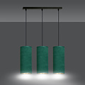 Odsherred 3 cilinders medium hanglamp groen 3x E27