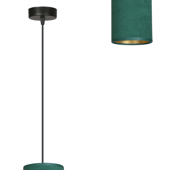 Odsherred groene enkele cilinder hanglamp E27