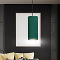 Odsherred groene enkele cilinder hanglamp E27