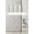 Emibig Emibig Ringsted 4 cylindres grande lampe suspendue blanche marbrée 4x E27 - Éclairage idéal pour chaque espace