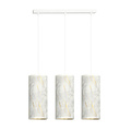 Emibig Emibig Ringsted 3 cylindres lampe suspendue moyenne blanche marbrée 3x E27 - Créez une ambiance chaleureuse dans votre maison